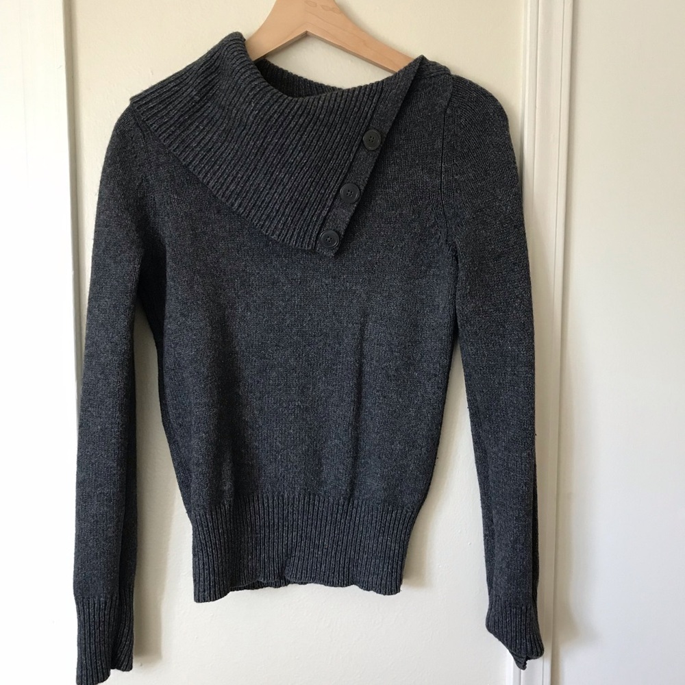 GAP Gray Wool Sweater